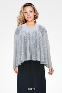 Ladies Silver Cape 1299